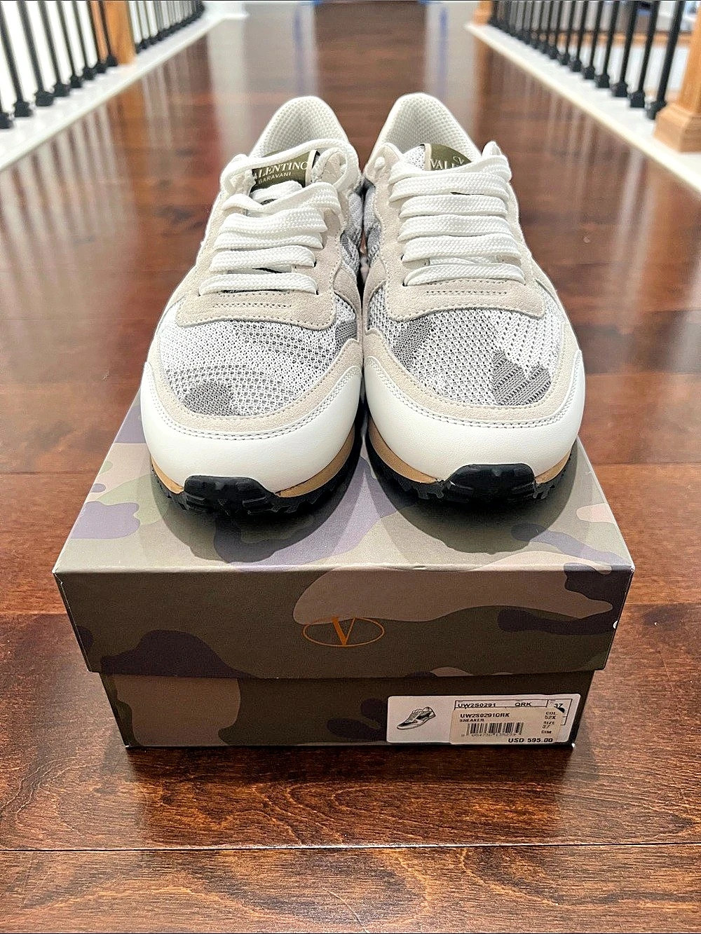 Valentino Garavani Sneakers White Gray